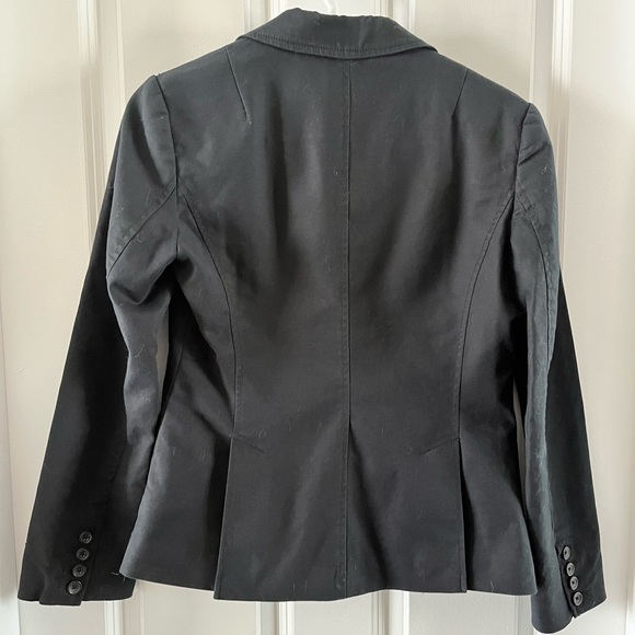 Banana Republic Black Double Breasted Blazer |Size 4 - Picture 2 of 4